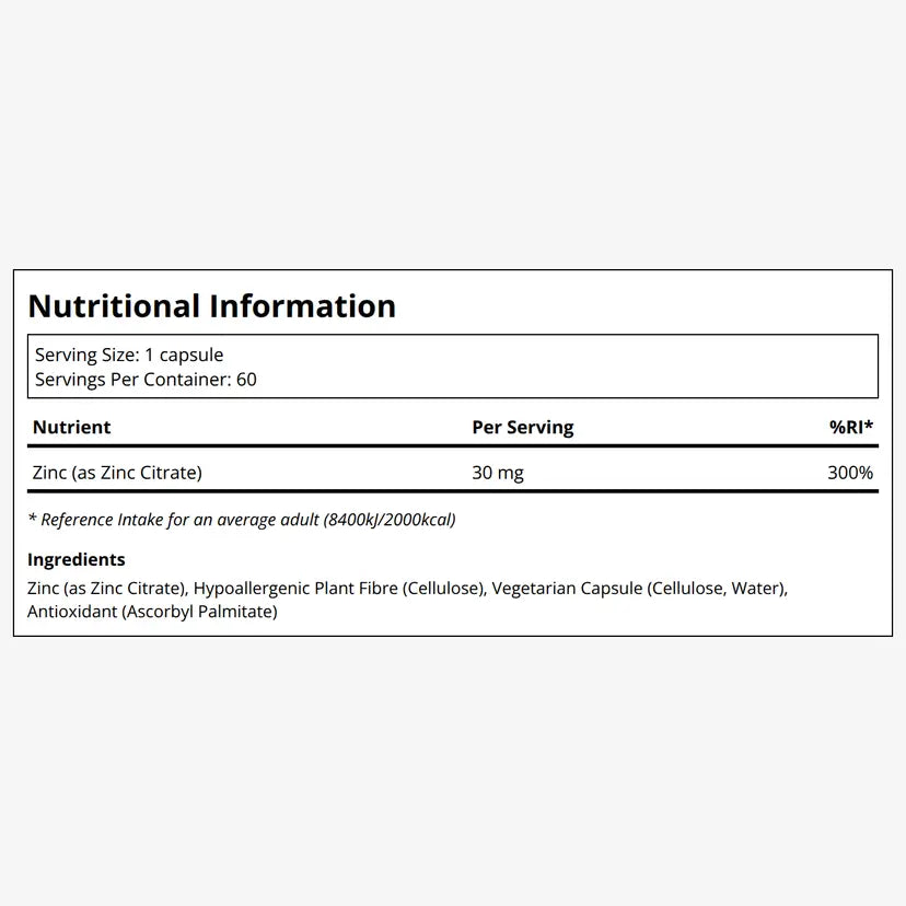 Pure Encapsulations Zinc (citrate)