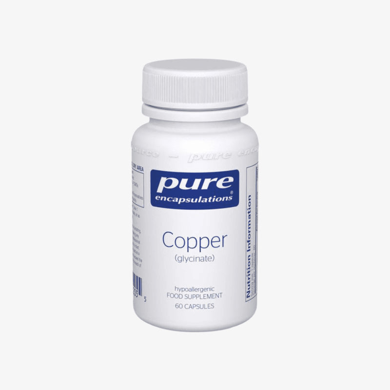Pure Encapsulations Copper (Glycinate) (60)