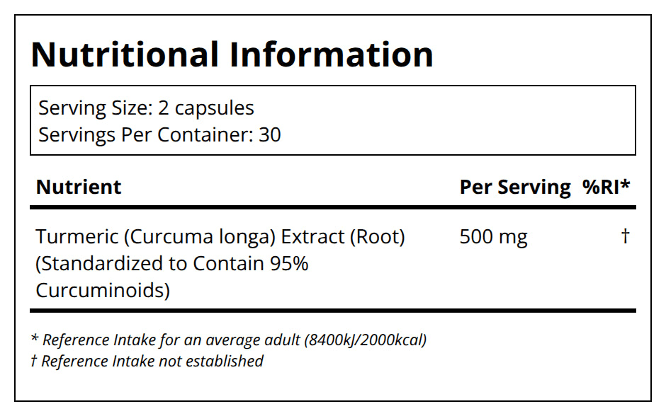 Pure Encapsulations Curcumin (30) — back