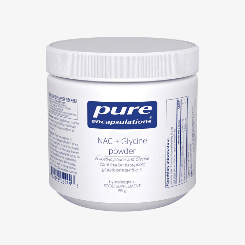 Pure Encapsulations NAC + Glycine Powder (30)