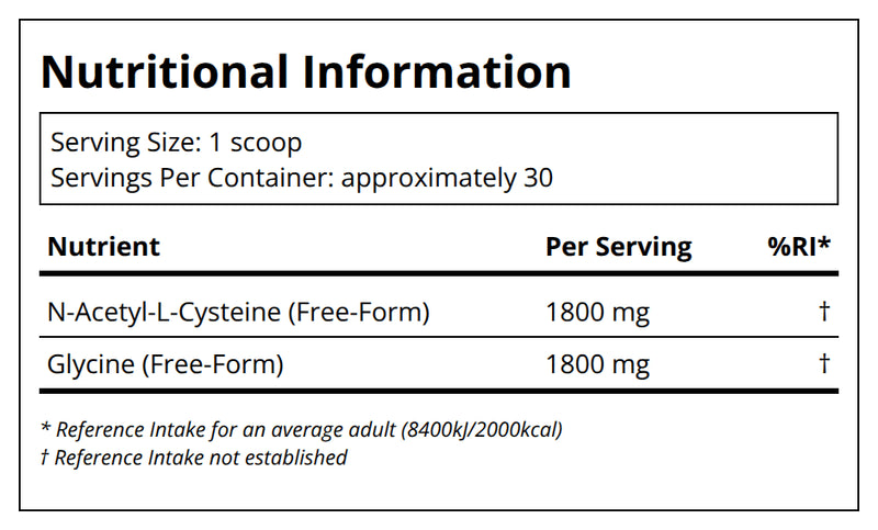 Pure Encapsulations NAC + Glycine Powder (30)