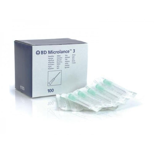 BD Microlance 3 Needle 23G x 1" Blue (0.6 x 25mm) – Box of 100